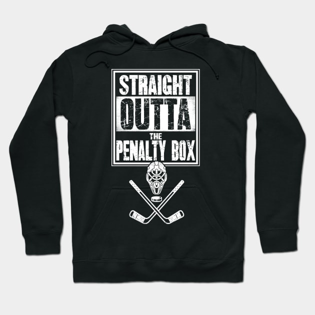 Straight outta the penalty box Hoodie by captainmood